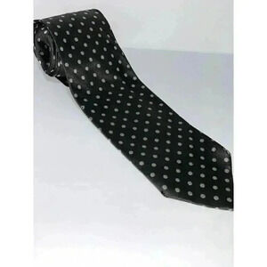 MEN'S Giorgio Armani VINTAGE POLKA DOT tie, SILK MADE IN ITALY